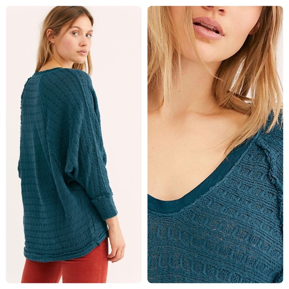 Free People sweater thein’s hacci top NWTl - Picture 2 of 7